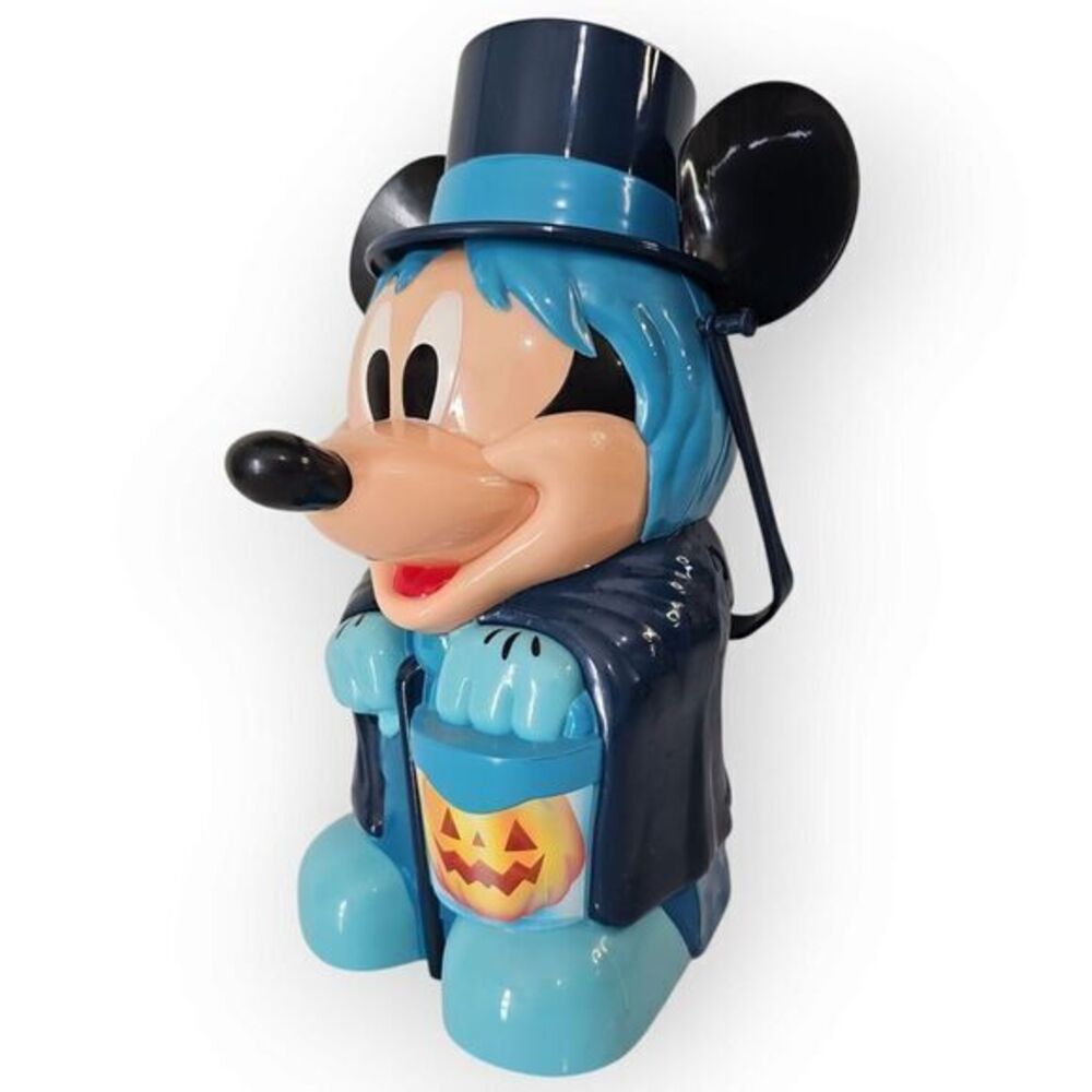 Disney Halloween 2014 Haunted Mansion Mickey Mouse Hatbox‎ Ghost Popcorn Bucket - Picture 2 of 5